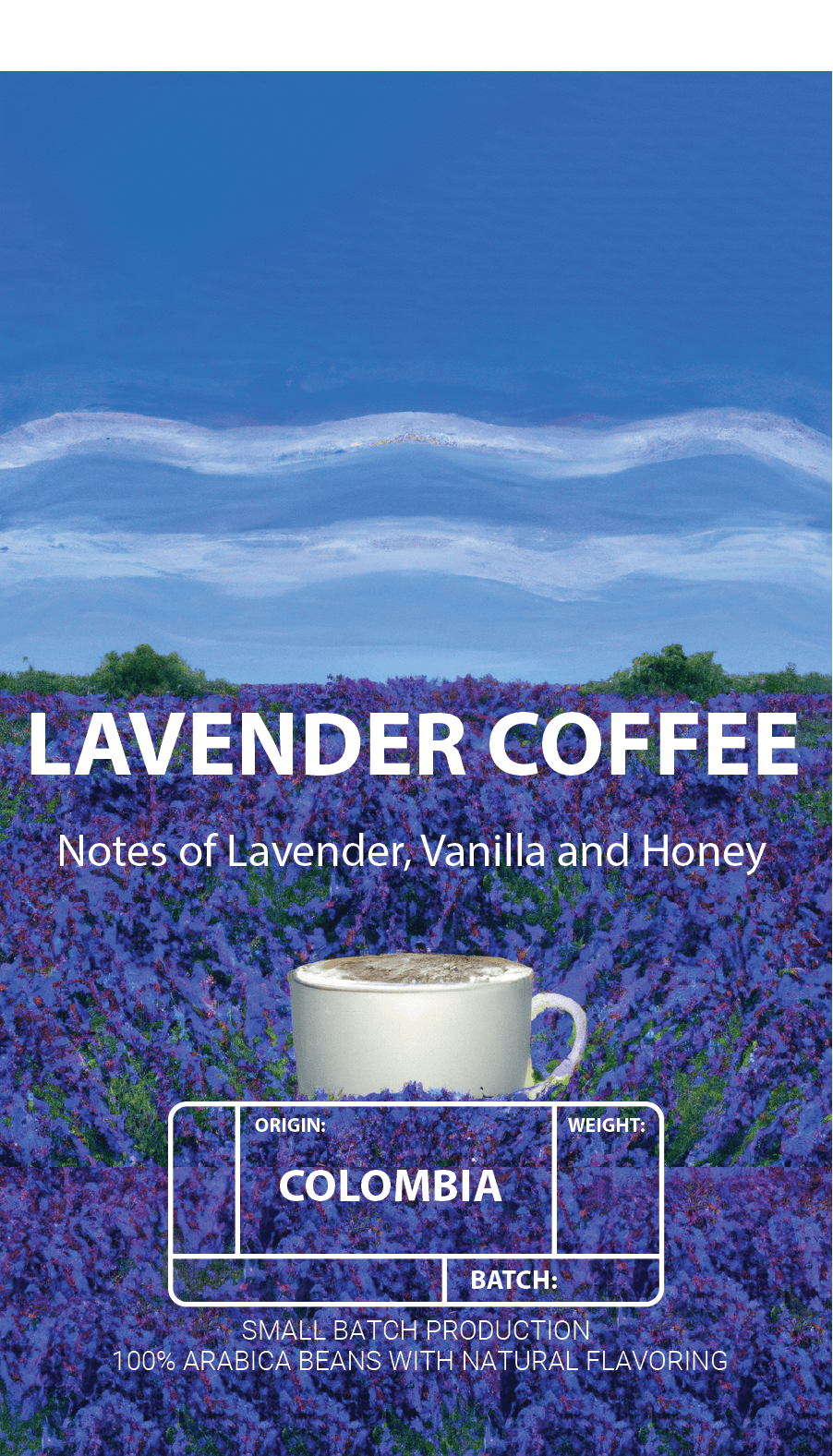 Lavender Coffee (Private Label) - JavaMania Pro